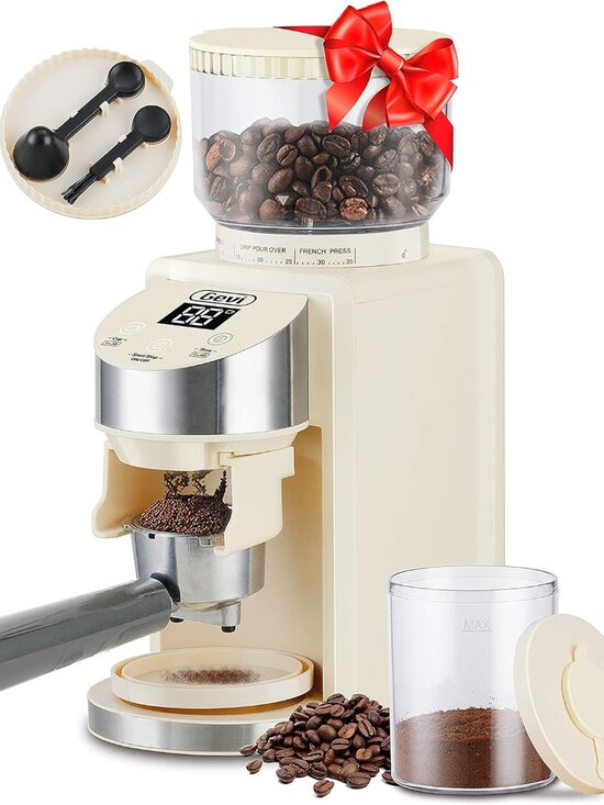 Gevi Other - Gevi Burr Coffee Grinder, Adjustable Burr Mill with 35 Precise Grind Settings,